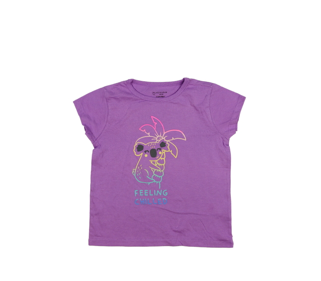 Fialové triko s koalou Primark 