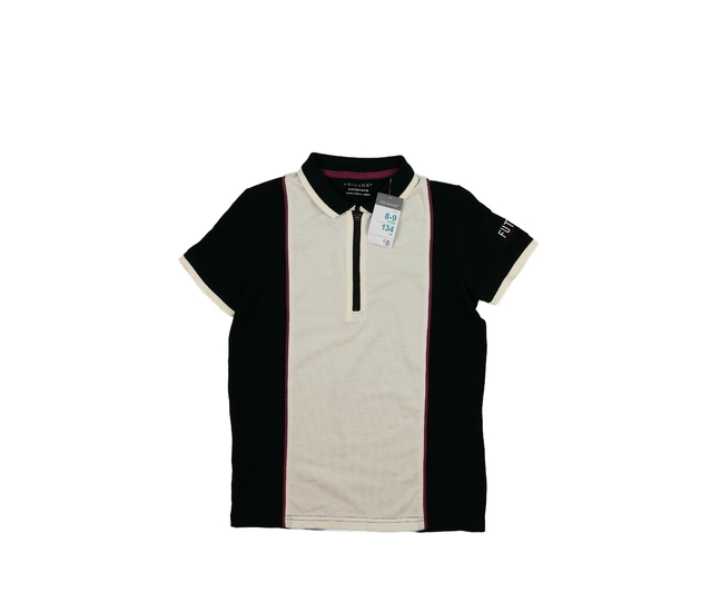 Nové černo-bílé triko s límečkem Primark 