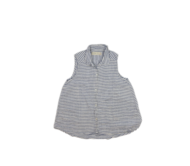 Bílo-modrá široká lehká košile Zara