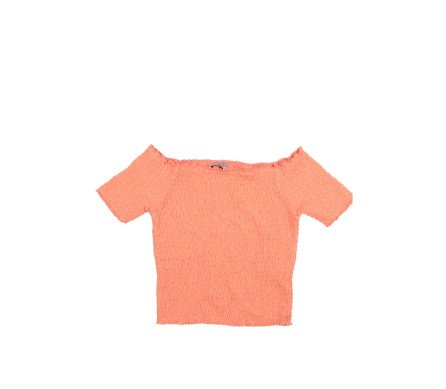 Světlý prošívaný crop top Primark 