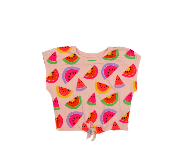 Světle růžové triko s melouny Primark 