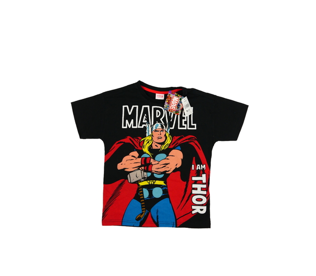 Nové černé triko Thor Marvel 