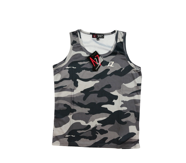 Nové šedé sportovní tílko 