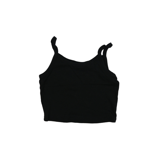 Černý crop top New Look 