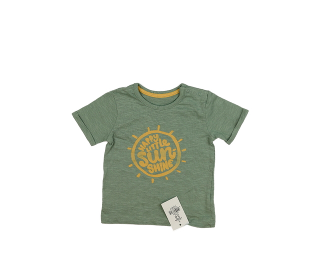 Nové zelené melírované triko George