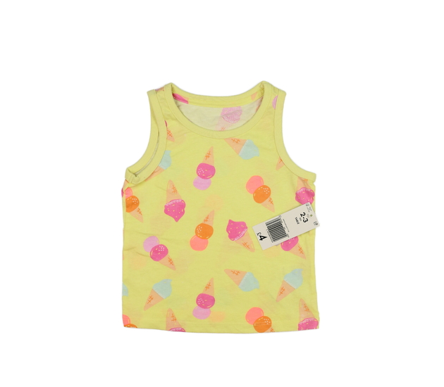 Nové žluté tílko se zmrzlinami 