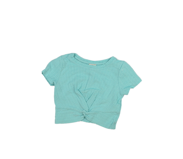 Modrý crop top River Island 