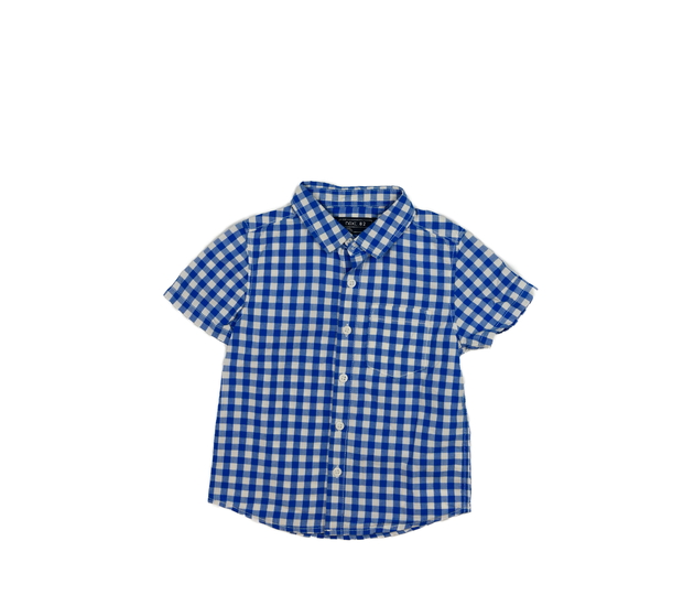 Modro-bílá kostkovaná košile Next