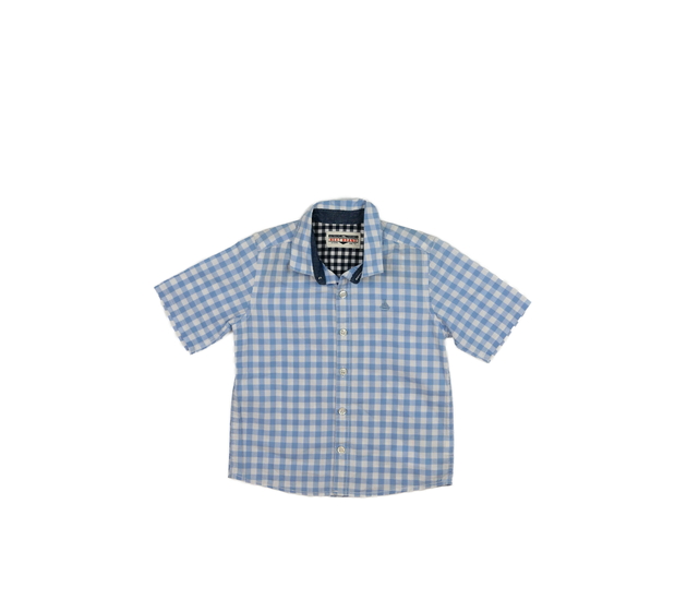 Modro-bílá kostkovaná košile Next