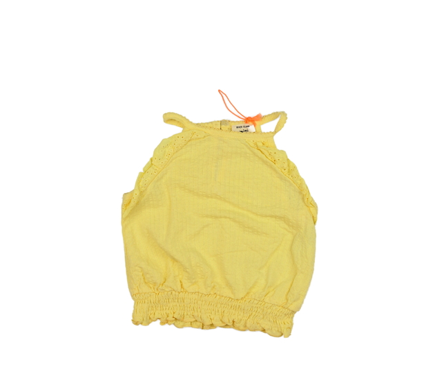 Žluté tílko s volánkem River Island 