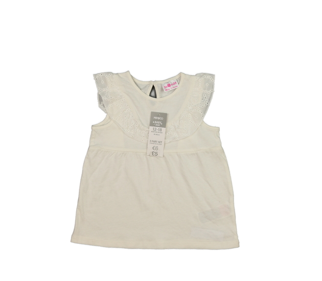 Nové dlouhé triko s volánkem