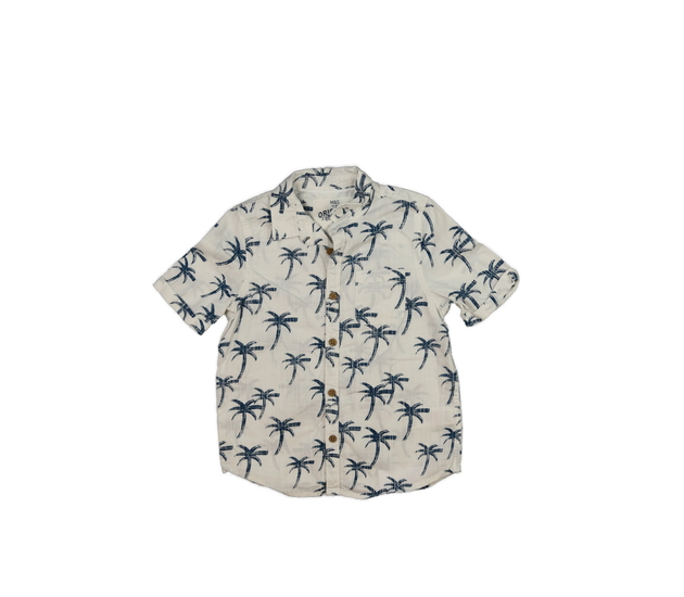 Krémová košile s palmami M&S