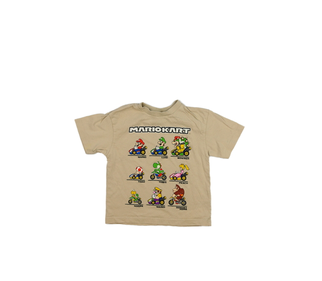 Hnědé triko MarioKart Next