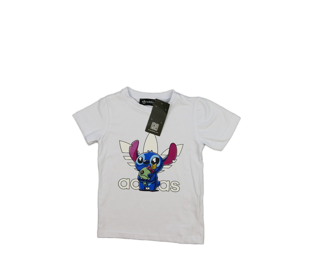 Nové bílé triko Stitch