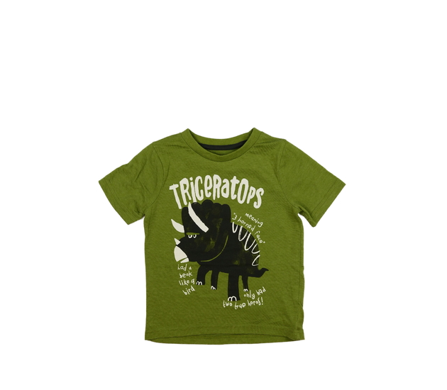 Zelené triko s dinosaurem Tu 