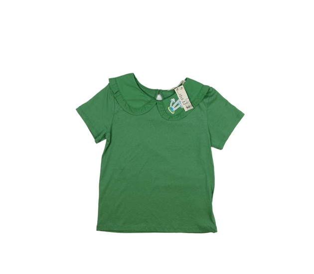 Nové zelené triko s límečkem H&M