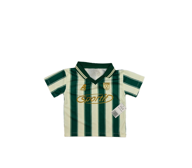 Nové krémovo-zelené sportovní triko 