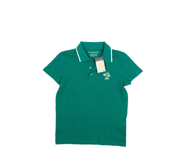Nové zelené triko s límečkem Primark 