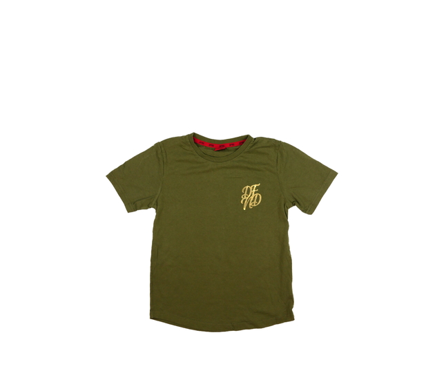 Tmavé khaki triko DFND