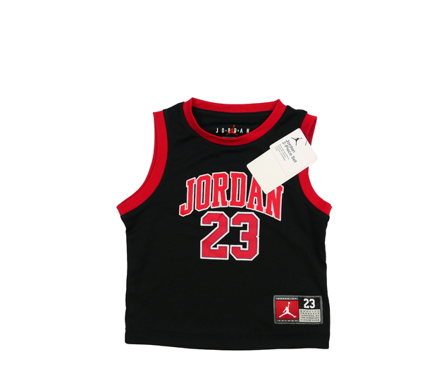 Nové černo-červené sportovní tílko Jordan 