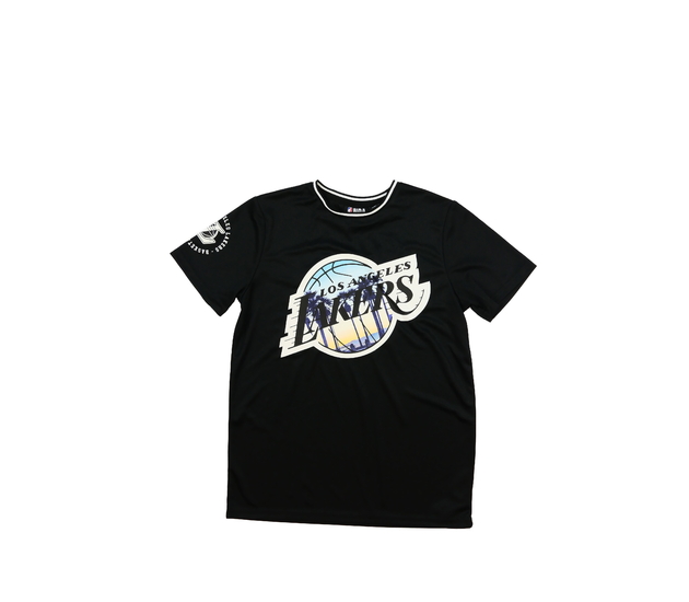 Černé sportovní triko NBA Primark 