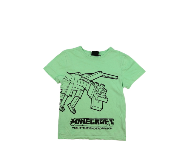 Zelené triko Minecraft