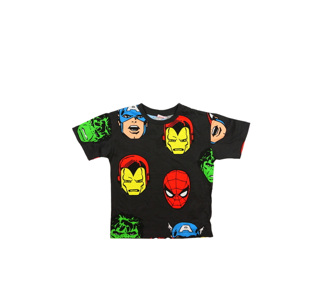 Tmavě šedé triko Marvel 