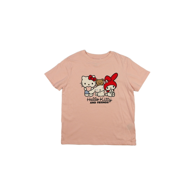Růžové triko Hello Kitty H&M