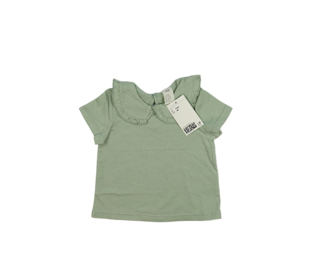 Nové zelené triko s límečkem H&M