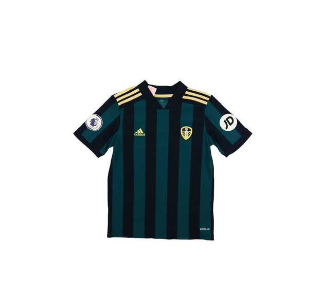 Tmavé pruhované sportovní triko Adidas
