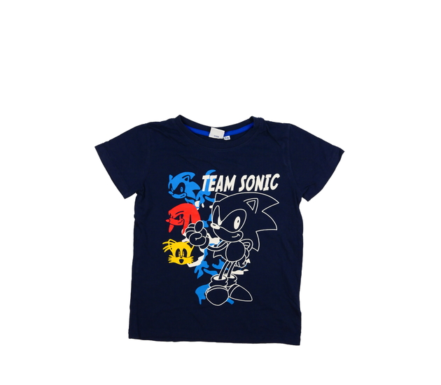Tmavě modré triko Sonic 