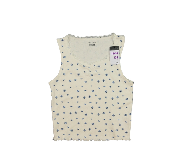 Nové krémové kratší tílko Primark 