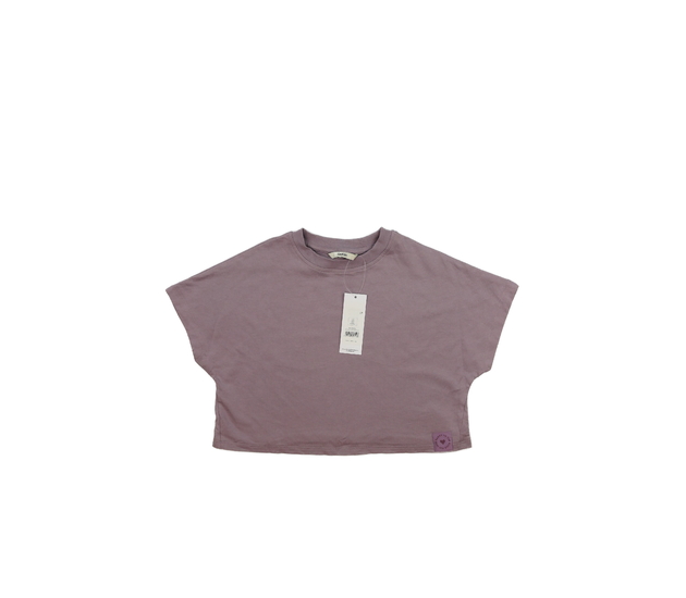 Nový světle fialový širší crop top George