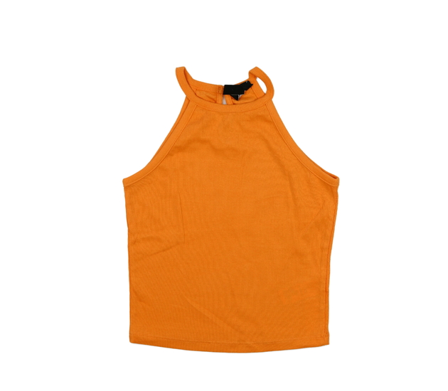 Oranžové kratší tílko New Look 