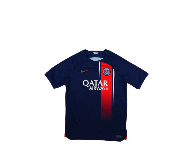 Tmavě modré sportovní triko vel. 170 Nike 