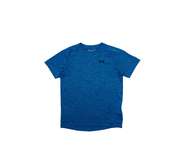 Modré sportovní triko vel. 170 Under Armour 