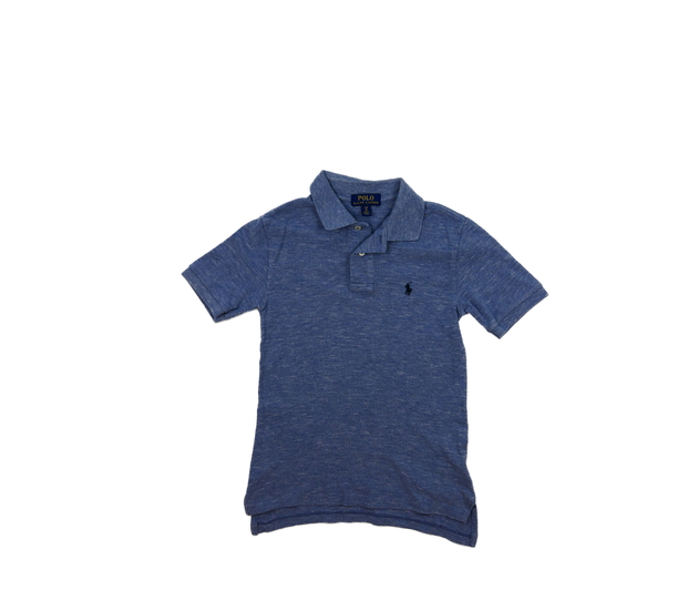 Modré triko s límečkem Ralph Lauren 