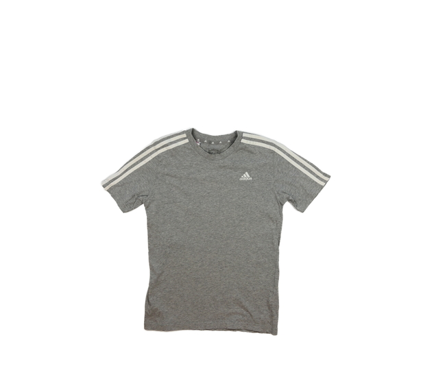 Šedé melírované triko Adidas