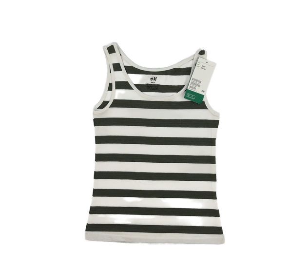 Nové pruhované tílko H&M