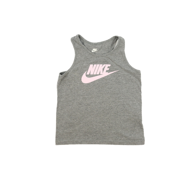 Šedé melírované tílko Nike 