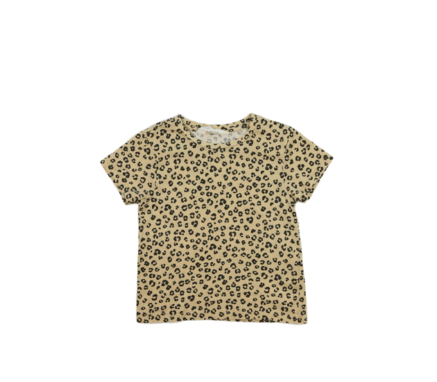 Hnědé vzorované triko H&M