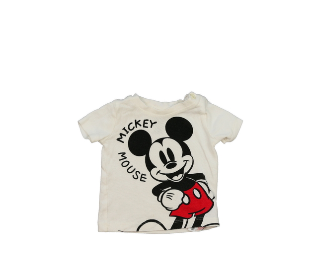 Krémové triko Mickey Disney Primark 