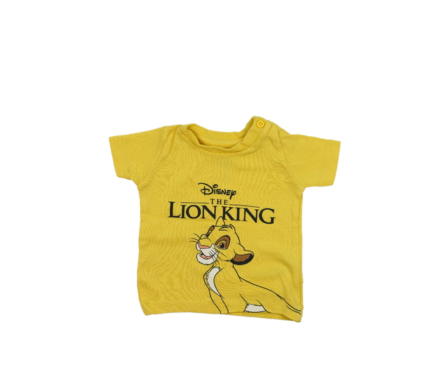 Žluté triko Lví Král Disney Primark 