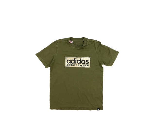 Khaki zelené triko Adidas