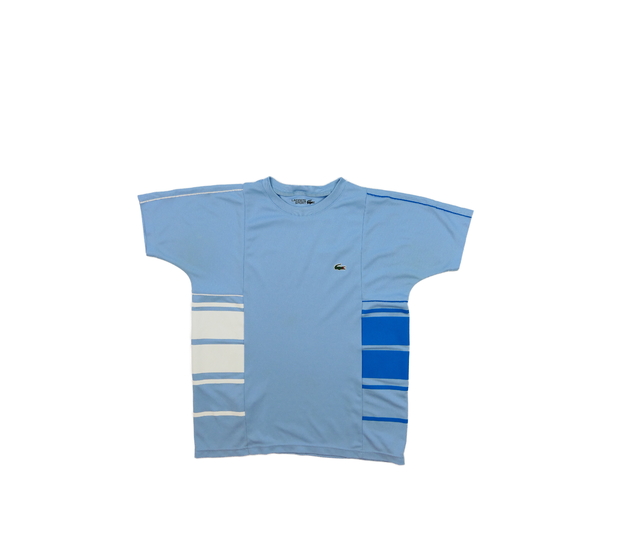 Modré sportovní triko vel. 176 Lacoste 