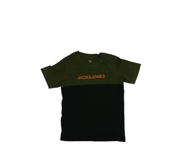 Černo-zelené triko Jack&Jones 