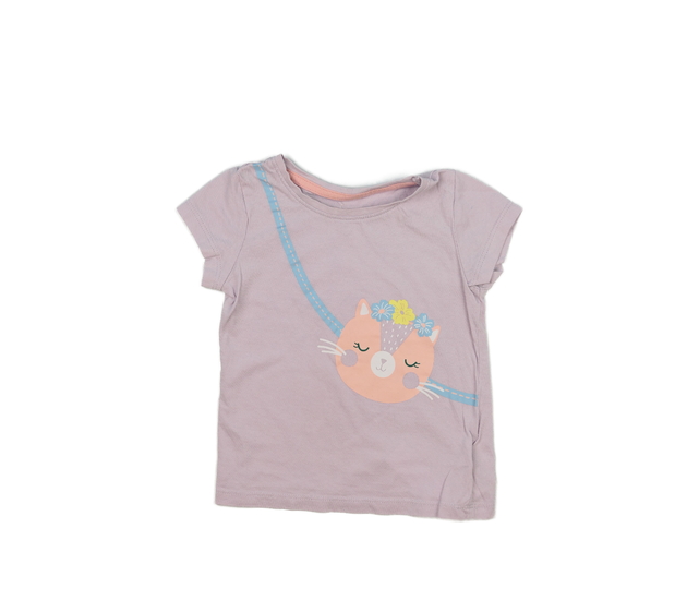 Světle fialové roztomilé triko Mothercare