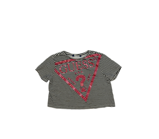 Pruhovaný crop top 