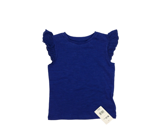 Nové modré triko s volánky Mothercare
