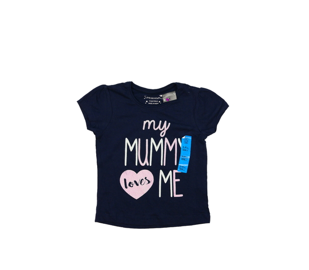 Nové tmavě modré triko Primark 